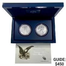 [2] 2012 US Eagle Two-Coin Silver Proof Mint Set