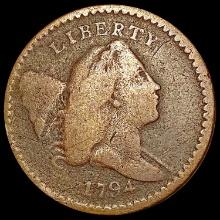 1794 Liberty Cap Half Cent NICELY CIRCULATED