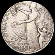 1915-S Panama-Pacific Half Dollar NICELY CIRCULATED
