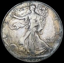 1927-S Walking Liberty Half Dollar LIGHTLY CIRCULATED