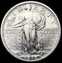 1917-D Standing Liberty Quarter CLOSELY UNCIRCULATED