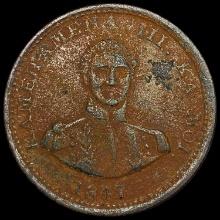 1817 Hawaii Large Cent NICELY CIRCULATED