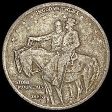 1925 Stone Mountain Half Dollar NEARLY UNCIRCULATED