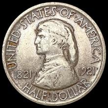 1921 Missouri Half Dollar NEARLY UNCIRCULATED