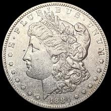 1884-S Morgan Silver Dollar CHOICE AU