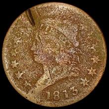 1813 Classic Head Large Cent NICELY CIRCULATED
