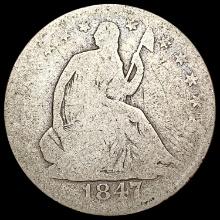 1847-O Seated Liberty Half Dollar NICELY CIRCULATED