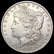 1892-O Morgan Silver Dollar CHOICE AU