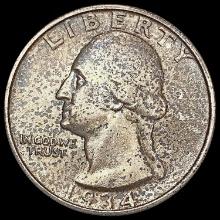 1934 Washington Silver Quarter CLOSELY UNCIRCULATED
