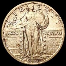 1926-S Standing Liberty Quarter NEARLY UNCIRCULATED