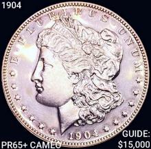 1904 Morgan Silver Dollar GEM PROOF CAM