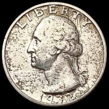 1932-S Washington Silver Quarter CLOSELY UNCIRCULATED