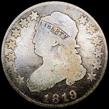 1819 Capped Bust Quarter LIGHTLY CIRCULATED
