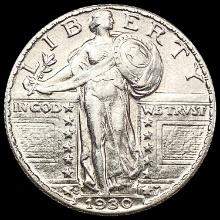 1930-S FH Standing Liberty Quarter UNCIRCULATED