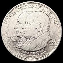 1923-S Monroe Half Dollar LIGHTLY CIRCULATED