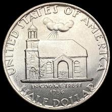 1936 Delaware Half Dollar CHOICE BU