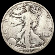1920-D Walking Liberty Half Dollar NICELY CIRCULATED