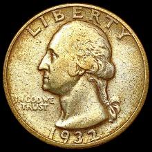1932-D Washington Silver Quarter CLOSELY UNCIRCULATED