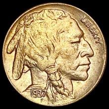 1937-D Buffalo Nickel CHOICE BU