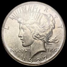 1927 Silver Peace Dollar CHOICE AU