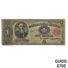FR. 352 1891 $1 ONE DOLLAR EDWIN STANTON TREASURY NOTE