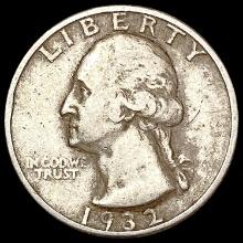 1932-S Washington Silver Quarter LIGHTLY CIRCULATED