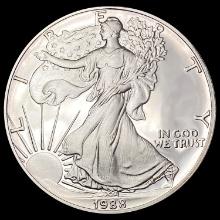 1988-S US 1oz Silver Eagle GEM PROOF