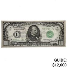 FR. 2212-H 1934-A $1,000 ONE THOUSAND DOLLARS FRN FEDERAL RESERVE NOTE ST. LOUIS, MO GEM UNCIRCULATE