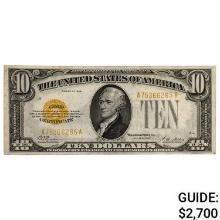 FR. 2400 1928 $10 TEN DOLLARS GOLD CERTIFICATE CURRENCY NOTE GEM UNCIRCULATED