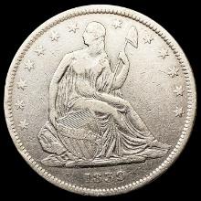 1839 Seated Liberty Half Dollar NEARLY UNCIRCULATED