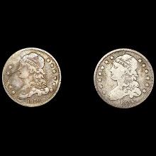 (2) Capped Bust Quarters (1834, 1836) NICELY CIRCULATED