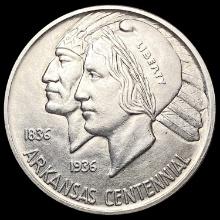 1937-D Arkansas Half Dollar CHOICE BU