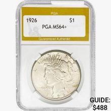 1926 Silver Peace Dollar PGA MS64+