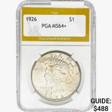 1926 Silver Peace Dollar PGA MS64+