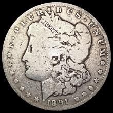 1891-CC Morgan Silver Dollar NICELY CIRCULATED