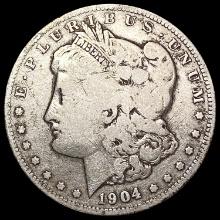 1904-S Morgan Silver Dollar NICELY CIRCULATED