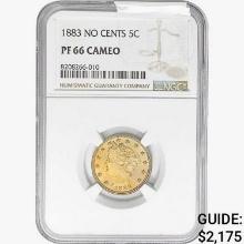 1883 Liberty Victory Nickel NGC PF66 Cameo No Cents