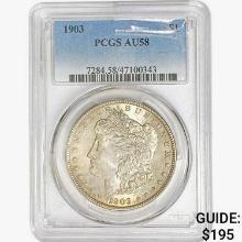 1903 Morgan Silver Dollar PCGS AU58