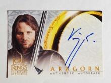 Topps 2003 Lord Of The Rings The Return of The King Viggo Mortensen Aragorn Authentic Autograph Card