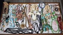 Natural and Beaded Jewelry Lot