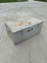 Large Steel Collapsible Military Chest (Local Pick Up Only)
