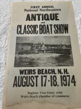 Antique and Classic Boat Show Posters 1-14, 17
