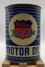 Phillips 66 Trop-Artic Quart Can w/ Blue Shield