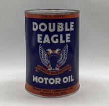 Double Eagle Quart Oil Can w/ Two Eagle Graphic