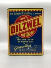 100% Oilzwell Motor Oil 2 Gallon Can