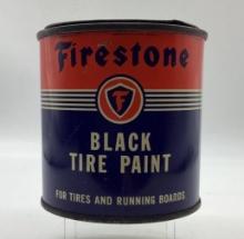 Firestone Black Tire Paint Can