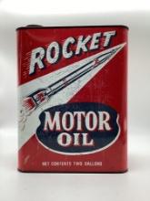 Rocket Motor Oil 2 Gallon Can w/ Rocket