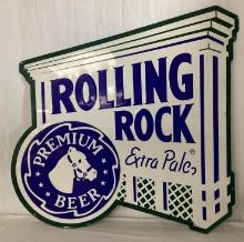 Rolling Rock Beer Pressed Sign