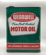 Wearwell "Pure Full Bodied" 2 Gallon Motor Oil Can