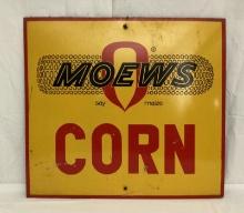 1972 Moews Corn Feed Sign